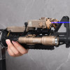 Tactical DBAL-A2 Simplified Version Surefir M300A M600C Flashlight Sets Red Dot Airsoft Indicator Fit 20mm Rail Hunting Laser