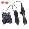 Tactical DBAL-A2 Simplified Version Surefir M300A M600C Flashlight Sets Red Dot Airsoft Indicator Fit 20mm Rail Hunting Laser