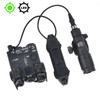 Tactical DBAL-A2 Simplified Version Surefir M300A M600C Flashlight Sets Red Dot Airsoft Indicator Fit 20mm Rail Hunting Laser