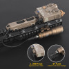 Tactical Flashlight Augmented Pressure Switch Dual Remote Function Tail Switchs For Surefir M300 M600 DBAL A2 PEQ 15 Hunting