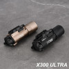 Tactical Surefir X300 X300U Ultra X300V XH35 Metal Pistol Gun Strobe LED Light Fit 20mm Rail Airsoft Hanging Hunting Flashlight