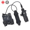 Surefir M600 M600C M600U M300A Airsoft Powerful Flashlight Tactical DBAL Red Green Blue Dot Hunting Airsoft Laser Dual Control