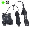 Surefir M600 M600C M600U M300A Airsoft Powerful Flashlight Tactical DBAL Red Green Blue Dot Hunting Airsoft Laser Dual Control