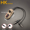Tactical Axon Pressure Switch Button Remote Dual Function Tail For PEQ-15 DBAL-A2 M300 M600 Flashlight Weapon Scout Light Switch