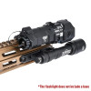 WADSN Tactical MAWL-C1+ Metal CNC Weapon Laser Flashlight Red Green IR Laser Sight IR Illumination Surefir M300 M600 Scout lamp