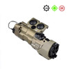 MAWL C1 Metal Metal IR Visible Red Green Blue Laser Tactical MAWL-C1 Upgrade WhiteLED Aiming Hunting Flashlight Mawl Dual Switch