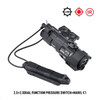 MAWL C1 Metal Metal IR Visible Red Green Blue Laser Tactical MAWL-C1 Upgrade WhiteLED Aiming Hunting Flashlight Mawl Dual Switch