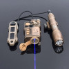 Tactical M600C Airsoft RAID-X Indicator Set 600Lumens Wadsn M600c Flashlight RAID-X Red Green Blue IR Laser Dual Function Switch