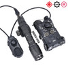 Tacticla NGAL Metal IR Hunting Laser White LED Strobe Light Airsoft Unit Axon Switch Surefir M600C M300A MINI Scout Flashlight