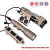 WADSN MAWL-C1 Red Dot Laser Aiming IR Battery Box PLHV2 Flashlight 1000 lumens Tactical Dual Control Remote Switch Fit 20mm Rail