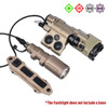 WADSN MAWL-C1 Red Dot Laser Aiming IR Battery Box PLHV2 Flashlight 1000 lumens Tactical Dual Control Remote Switch Fit 20mm Rail