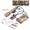 WADSN Full Metal NGAL Laser Red Green Blue IR Sight Tactical M300A Flashlight Airsoft Hunting L3-NGAL Set UNAXON Pressure Switch