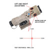 WADSN MAWL C1+ Nylon Version Tactical Airsoft IR Visible LED Whitelight Flashlight Red Green Blue laser sight IR Illumination