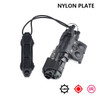 WADSN MAWL C1+ Nylon Version Tactical Airsoft IR Visible LED Whitelight Flashlight Red Green Blue laser sight IR Illumination