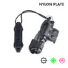 WADSN MAWL C1+ Nylon Version Tactical Airsoft IR Visible LED Whitelight Flashlight Red Green Blue laser sight IR Illumination