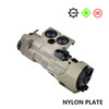WADSN MAWL C1+ Nylon Version Tactical Airsoft IR Visible LED Whitelight Flashlight Red Green Blue laser sight IR Illumination