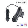 WADSN MAWL C1+ Nylon Version Tactical Airsoft IR Visible LED Whitelight Flashlight Red Green Blue laser sight IR Illumination