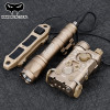 Airsoft Metal NGAL L3 Red Green Blue IR Laser Surefir Flashlight M300 M600 SF Scout Light Dual Control Switch Rifle Combination