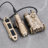 Airsoft Metal NGAL L3 Red Green Blue IR Laser Surefir Flashlight M300 M600 SF Scout Light Dual Control Switch Rifle Combination