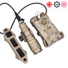 Airsoft Metal NGAL L3 Red Green Blue IR Laser Surefir Flashlight M300 M600 SF Scout Light Dual Control Switch Rifle Combination