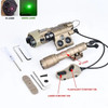 MAWL-C1 Airsoft Red Blue Green Dot Laser IR Upgraded LED Aiming MAWL Light 1000Lumen PLHv2 Flashlight UNAXON Dual Funtion Switch