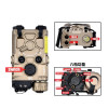 WADSN OGL Metal RedGreenBlueIR Dot Aiming Laser Indicator+M300M600 Flashlight Hunting Tactical Airsoft Accessorie Picatinny Rail