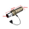 Tactical Metal MAWL+C1 Laser AA Battery Compartment WADSN Flashlight Green Red Dot Blue Powerful Laser Pointer IR Accessories