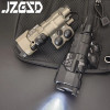 New MAWL Metal Flashlight Tactical Red Green Laser CNC MAWL-C1 IR Visible LED Aiming Bule Laser Dual Function Pressure Switch