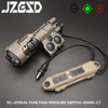 New MAWL Metal Flashlight Tactical Red Green Laser CNC MAWL-C1 IR Visible LED Aiming Bule Laser Dual Function Pressure Switch