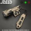 New MAWL Metal Flashlight Tactical Red Green Laser CNC MAWL-C1 IR Visible LED Aiming Bule Laser Dual Function Pressure Switch