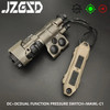 New MAWL Metal Flashlight Tactical Red Green Laser CNC MAWL-C1 IR Visible LED Aiming Bule Laser Dual Function Pressure Switch