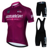 Tour De Italy D'ITALIA Cycling Jersey Sets Men's Bicycle Short Sleeve Cycling Clothing Bike maillot Cycling Jersey + Bib Shorts