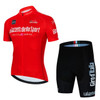 Tour De Italy D'ITALIA Cycling Jersey Sets Men's Bicycle Short Sleeve Cycling Clothing Bike maillot Cycling Jersey + Bib Shorts