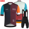 Gobikeful Raphaful Short Sleeve Jersey Sets Ropa Ciclismo Hombre Summer Cycling Clothing Triathlon Bib Shorts Suit Bike Uniform