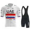 France UAE 2023 Cycling Jersey Set Summer Cycling Clothing Road Bike Shirts Suit Bicycle Bib Shorts MTB Ropa Ciclismo Maillot