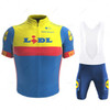 France UAE 2023 Cycling Jersey Set Summer Cycling Clothing Road Bike Shirts Suit Bicycle Bib Shorts MTB Ropa Ciclismo Maillot