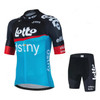 Lotto Cycling Jersey Set 2023 Summer New Bicycle Clothing MTB Uniform Riding Bib Shorts Bike Clothing Maillot Ciclismo Hombre