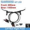 Shimano BR BL MT200 Bicycle Hydraulic Brake 800/850/1450/1500MM MTB Hydraulic Disc Brake G3/HS1 160 /180MM With Rotor MTB Brake