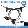 Shimano BR BL MT200 Bicycle Hydraulic Brake 800/1350/1450mm MTB Hydraulic Disc Brake Mountain Bike Upgrade MT315 Bike Parts