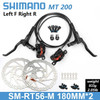 Shimano BR BL MT200 Bicycle Brake MTB Brake Hydraulic Disc Brake 750/800/1350/1450/1500mm Mountain Clamp Brakes upgraded MT315