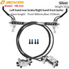 M4 4 Piston Hydraulic Disc Brake Bicycle Brake MTB AM HD 900/1550mm Mountain Clamp Brakes CNC Tech Mineral Oil AM New