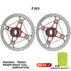 KACTUS Road Bicycle Brakes Mtb Hydraulic Brake Discs 140/160/180/203mm Floating Disc Brake 6 Bolts / Center Lock Hollowed Rotor