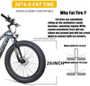 PASELCE GS9 Plus 1000W Adult 4.0 Fat Tire Electric Bicycle 26 Inch Snow Beach Ebike 48V 17AH Mountain Electric Bike PASELCE GS9 Plus 1000W Adult 4.0 Fat Tire Electric Bicycle 26 Inch Snow Beach Ebike 48V 17AH Mountain Electric Bike
