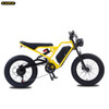 Electric Bicycle 48V 750W 1500W AKEZ Aluminum Frame Retro Motorcycle E Bike Hydraulic Brake High Performance Aldult Motorcycle