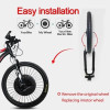 Wireless Ebike Kit Conversion All in One Motor Wheel for Electric Bike Conversion Kit 350w 36v 7.2AH 45KM/H Speed Disc/V Brake