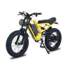A pneumatic tire has two seats Full suspension 48V750W/1500W Sports Mountain Off-road Adult Electric Full shock absorption Bike