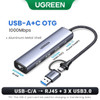 UGREEN USB Ethernet USB 3.0 2.0 to RJ45 HUB for Computer Xiaomi Mi Box 3/S Set-top Box Ethernet Adapter Network Card USB Lan