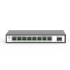 XikeStor 2.5g Switch Simple L2 managed 8 Port ethernet Network Switcher 10gb Uplink Hub Internet Splitter plug and play fanless