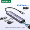 UGREEN USB C HUB 1000Mbps Ethernet HUB USB-C To USB3.0 RJ45 for Laptop Macbook Accessories Type-C Ethernet Adapter Network Card