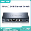 TP-Link 5 Port 2.5G Ethernet Switch 2.5GBASE-T Network Switcher RJ45 Plug and Play Networking Hub Internet Splitter TL-SH1005